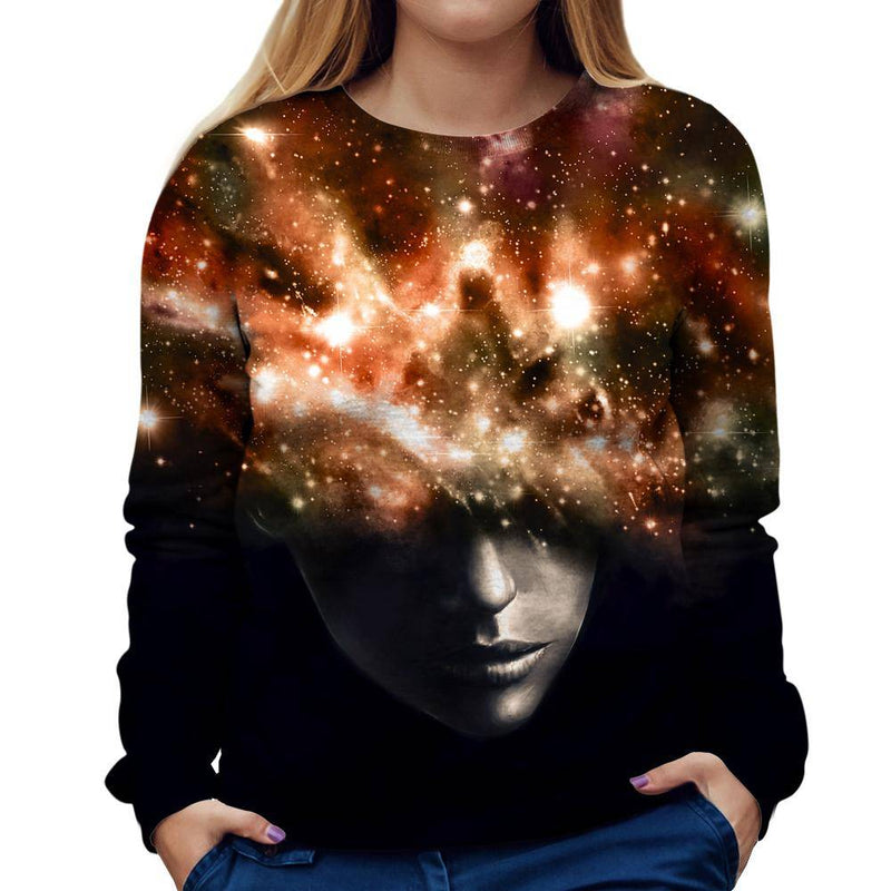 Galaxy Womens Sweatshirt