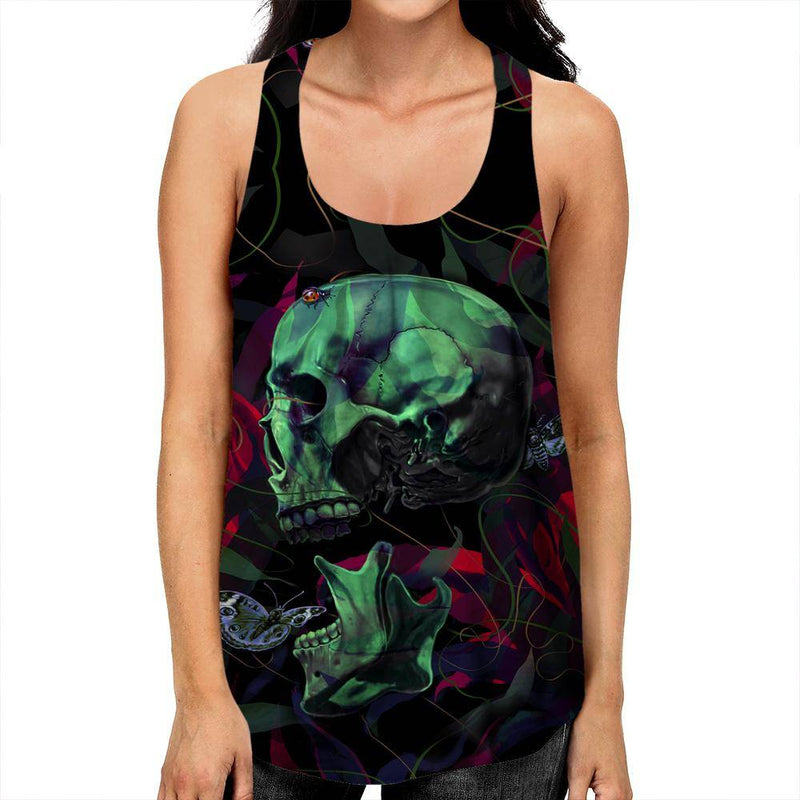 Skull Racerback