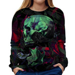 Skull Womens Sweatshirt