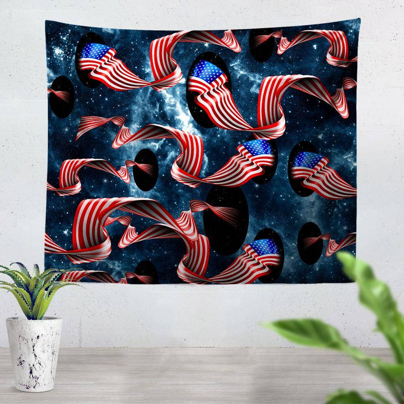 Galactic Flag Tapestry