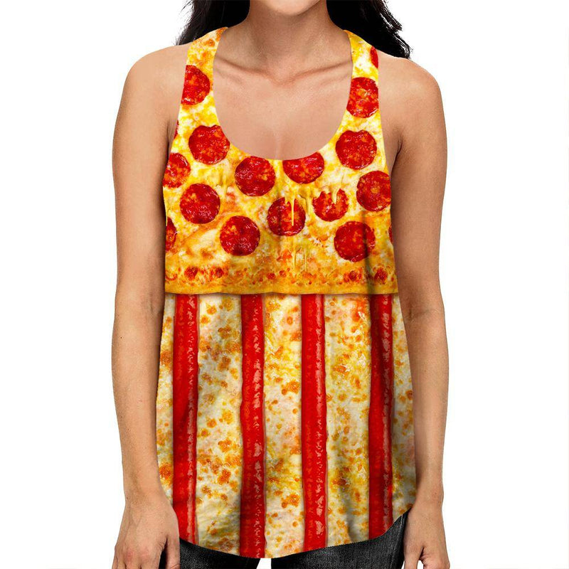 Pizza Racerback