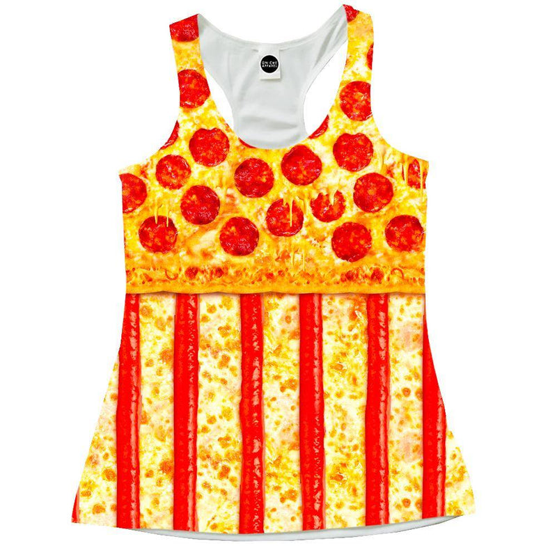 United States Pizza Racerback