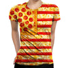 Pizza Womens T-Shirt