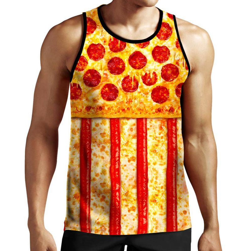  Pizza Tank Top