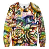 Floral Skull Womens Sweatshirt