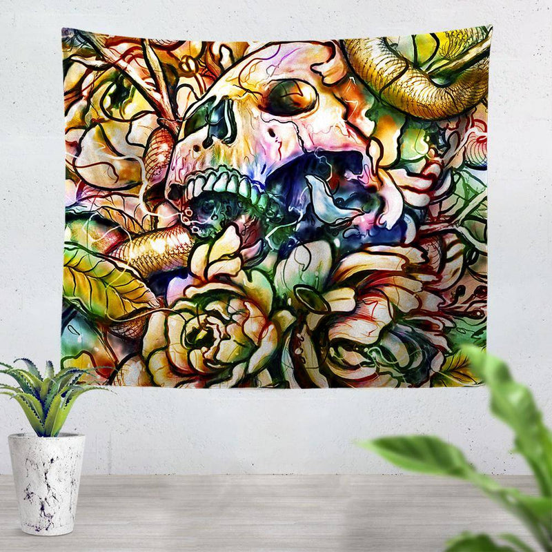 Skull Tapestry