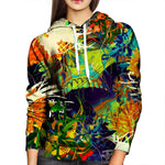 Skull Womens Hoodie