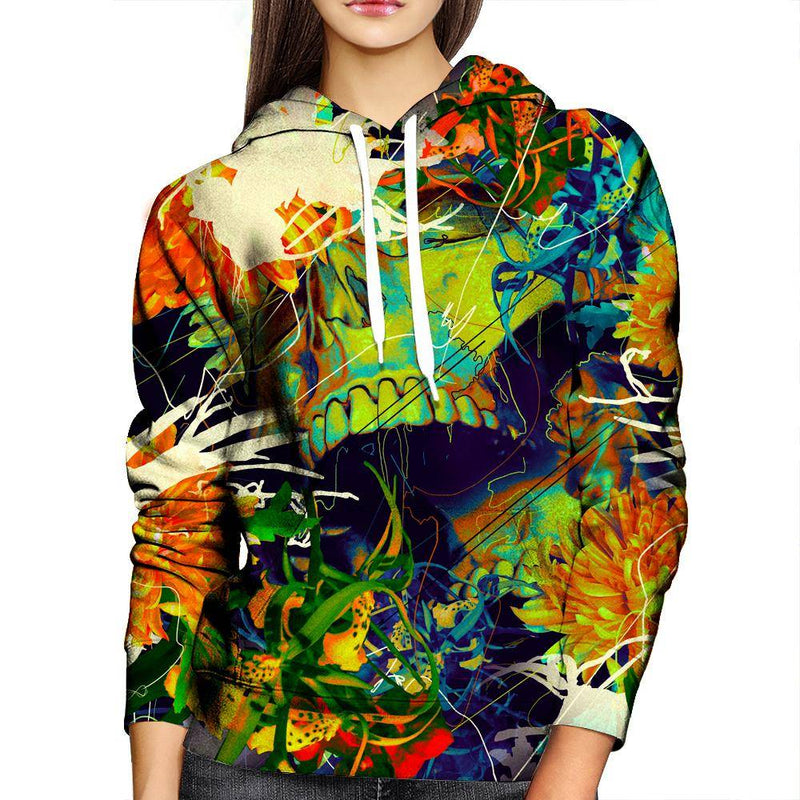 Skull Womens Hoodie