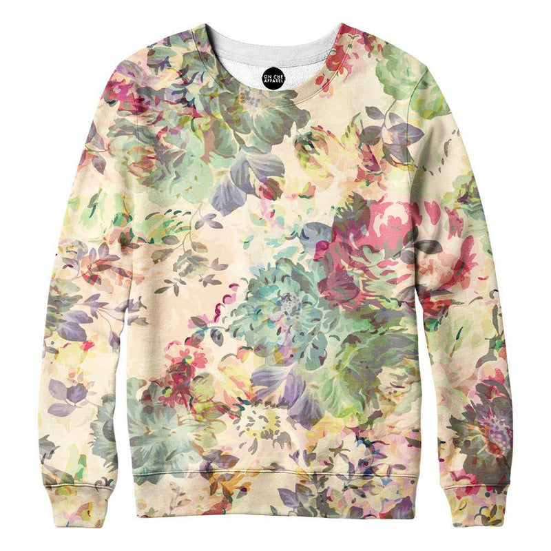 Flower Abstraction Womens Sweatshirt