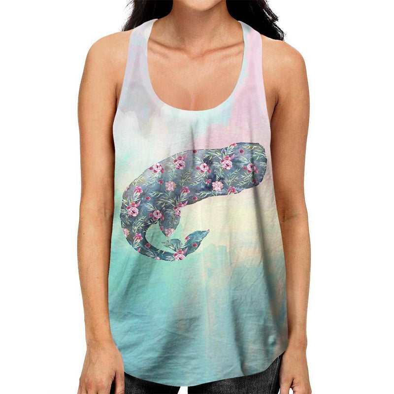 Whale Racerback