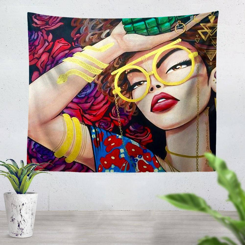 FLower Bomb Tapestry