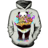 Pandas Got Flowers For You Hoodie