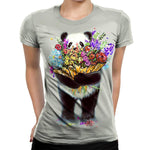 Panda Womens T-Shirt