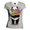 Pandas Got Flowers For You Womens T-Shirt