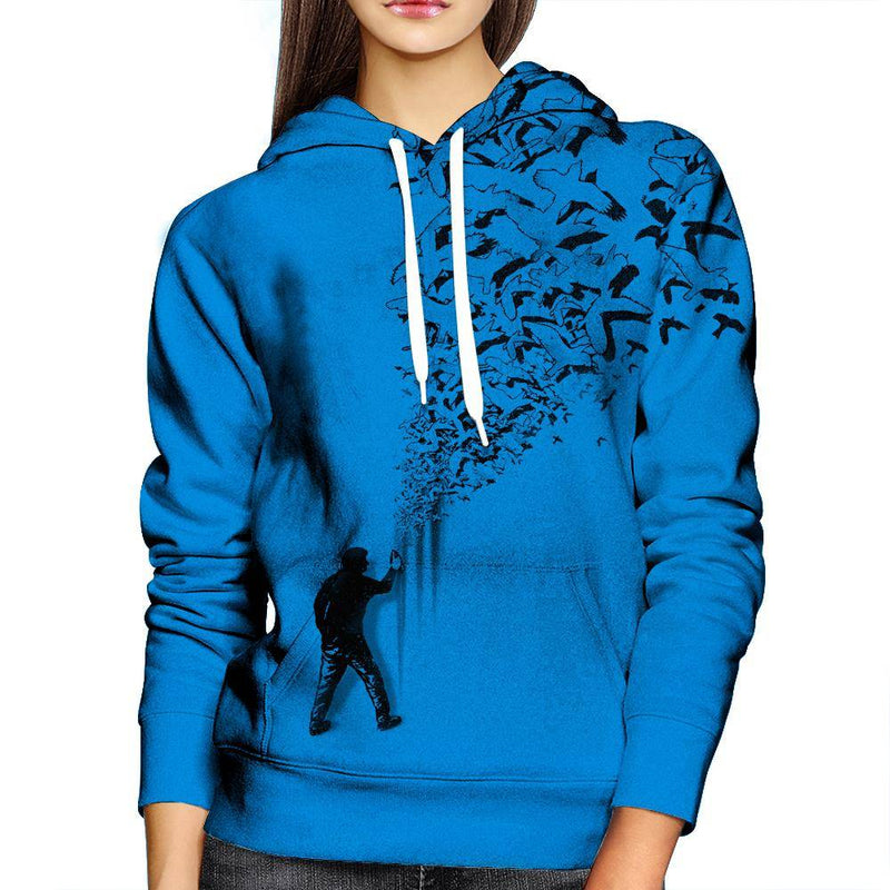 Bird Womens Hoodie