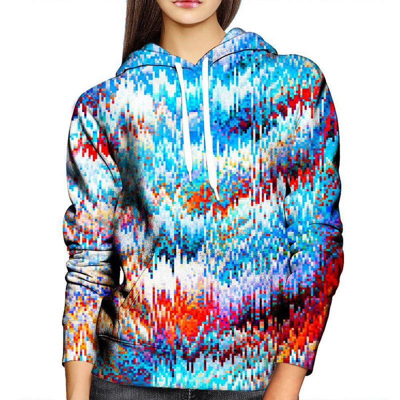 Pixel Womens Hoodie