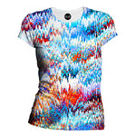 Forest Pixel Womens T-Shirt