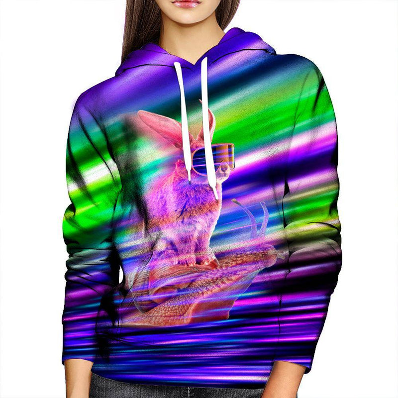 Rabbit Womens Hoodie