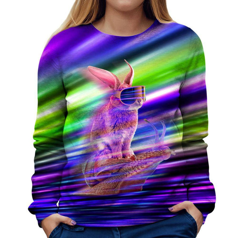 Rabbit Womens Sweatshirt