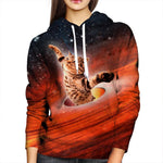 Cat Womens Hoodie