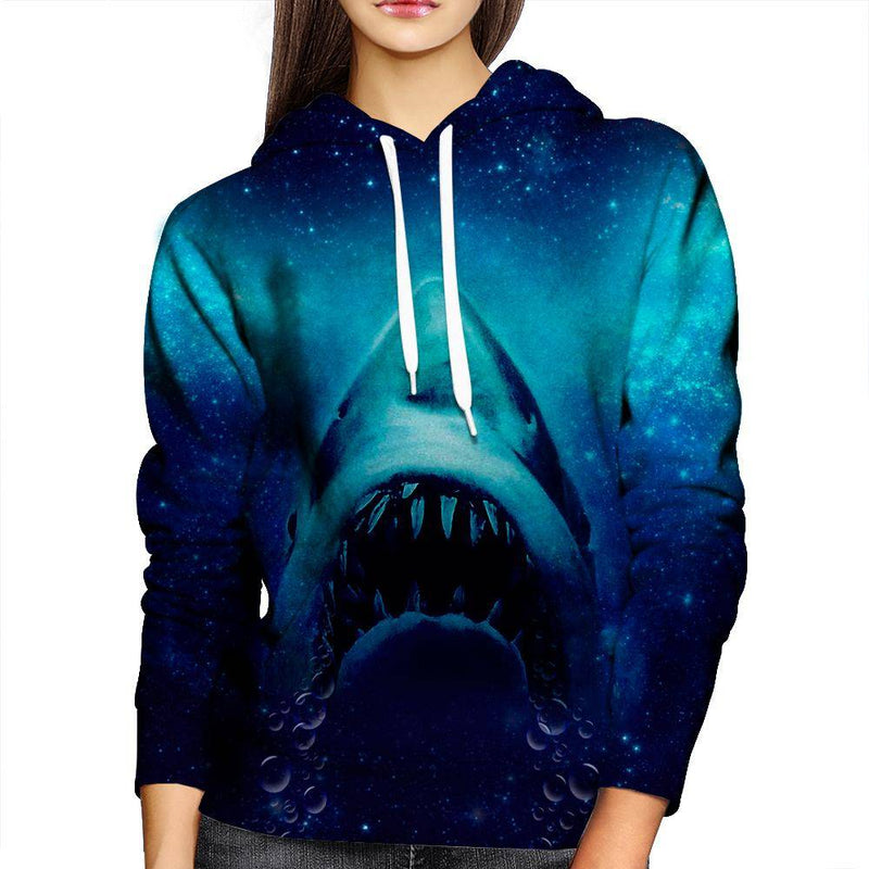 Shark Womens Hoodie