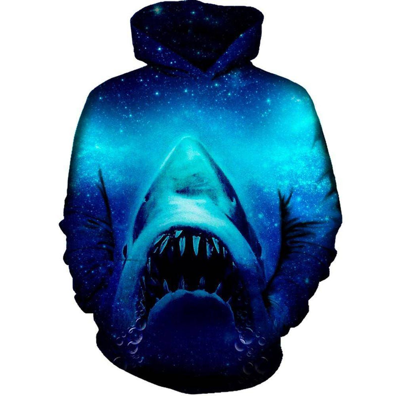 Galactic Shark Hoodie 2XL