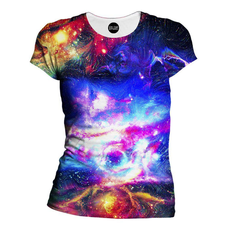 Lucid Galaxy Womens T-Shirt