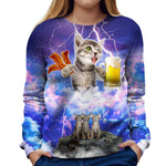 Kitties Womens Sweatshirt