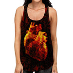 Heart Racerback
