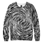 Geometric Spin Womens Sweatshirt