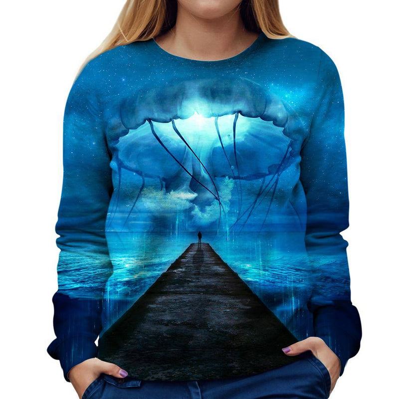 Jellyfish Womens Sweatshirt