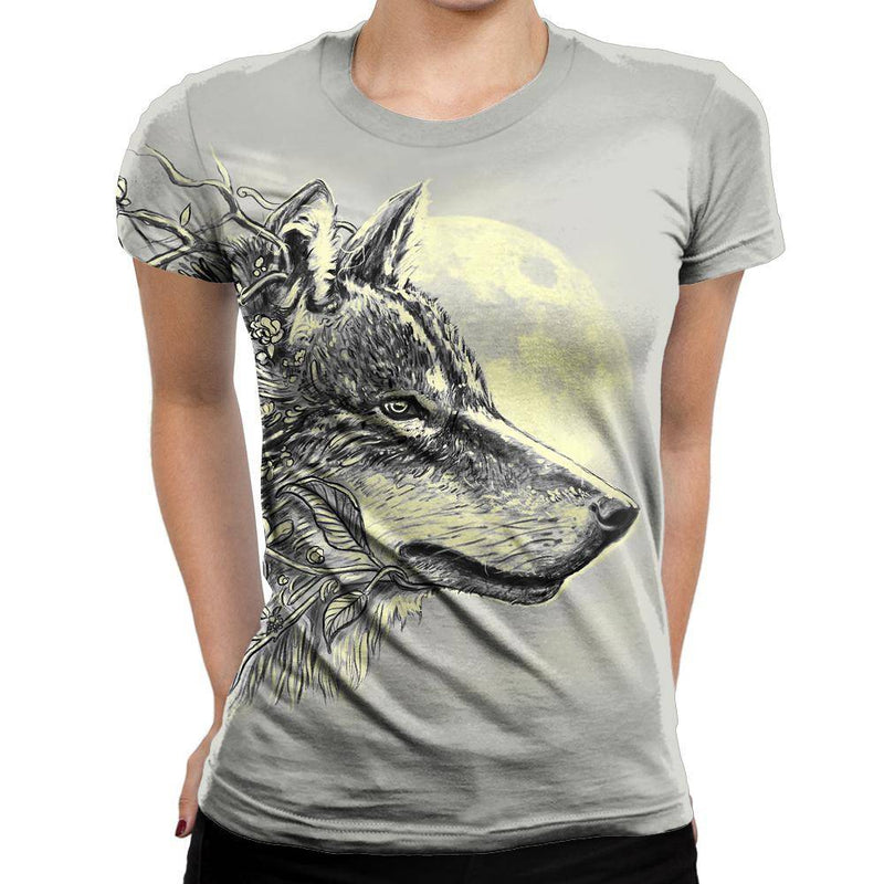 Wolf Womens T-Shirt