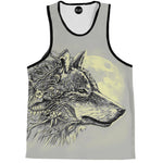Gray Wolf Tank Top