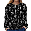 Skulls Womens Sweatshirt