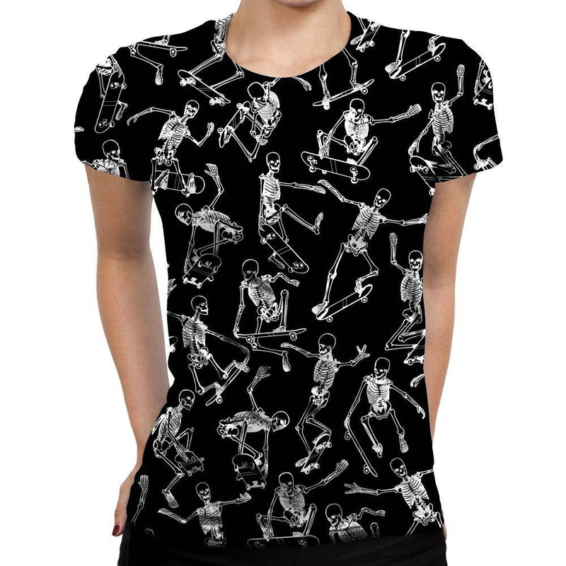 Skulls Womens T-Shirt