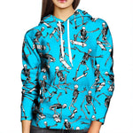  Skulls Womens Hoodie