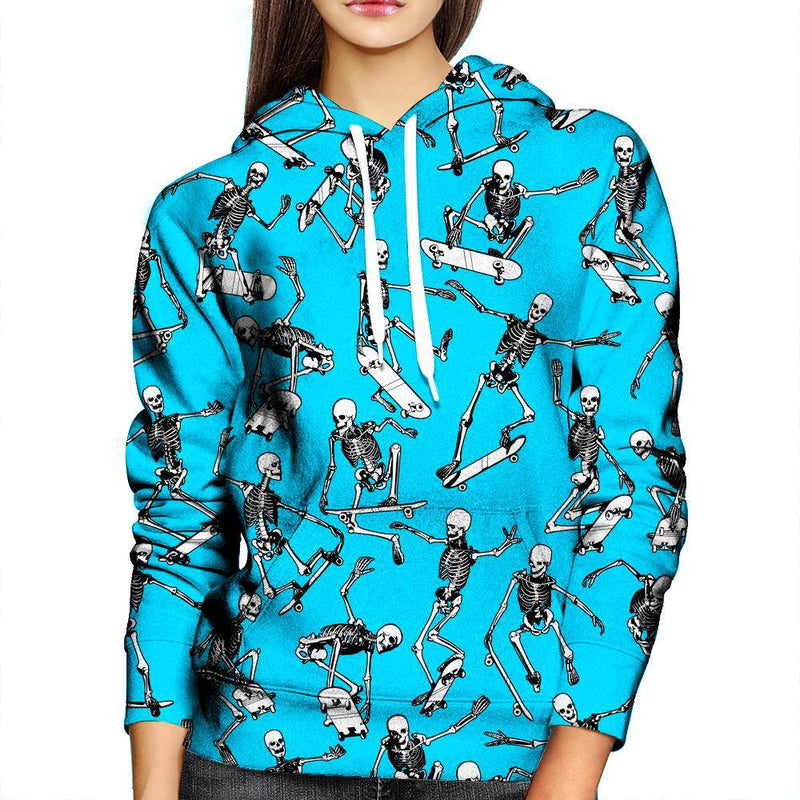  Skulls Womens Hoodie