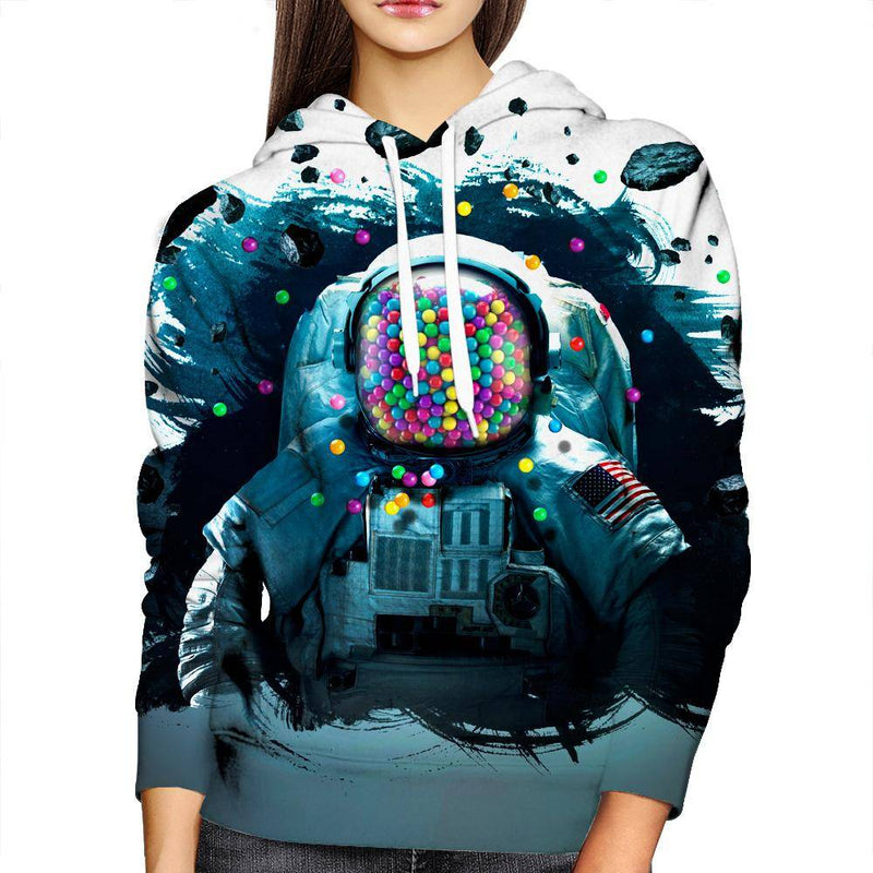 Astronaut Womens Hoodie
