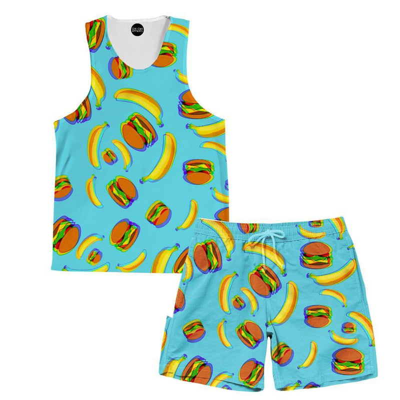 Banana and Burgers Shorts