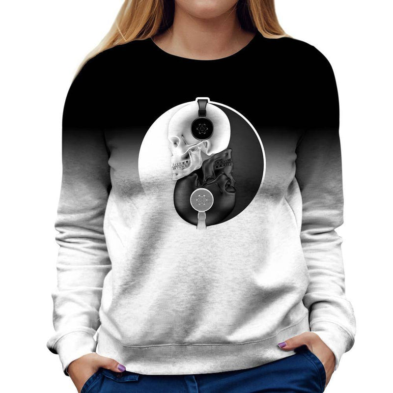 Headphone Womens Sweatshirt