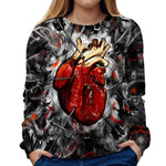 Heart Womens Sweatshirt