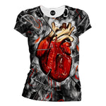 Heart And Arrows Womens T-Shirt