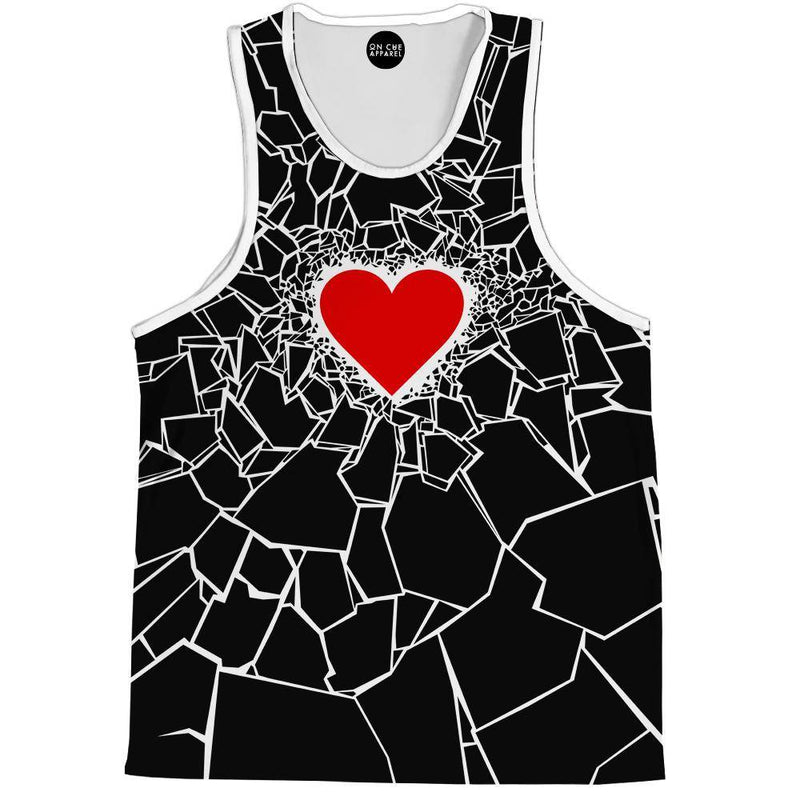 Black Heartbreaker Tank Top