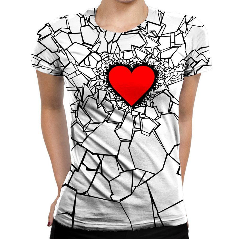 Heart Womens T-Shirt