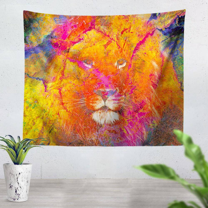 Lion Tapestry