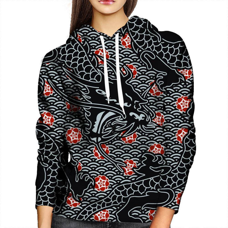Dragon Womens Hoodie
