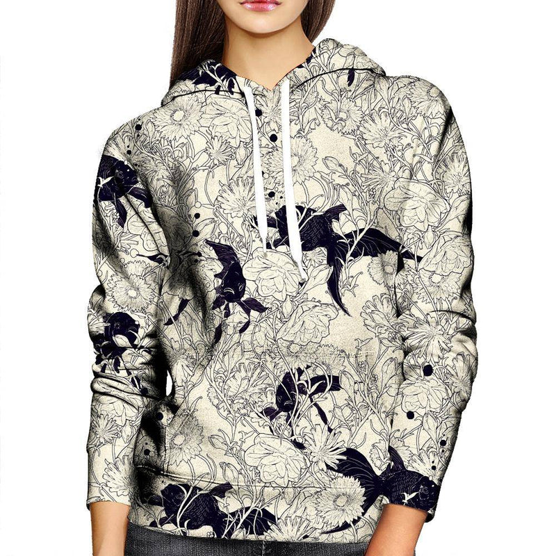 Koi Fish Womens Hoodie