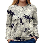 Koi Fish Womens Sweatshirt