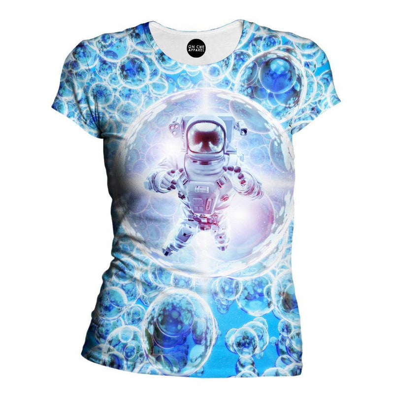 Infinite Galaxy Womens T-Shirt