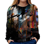 Abstract Womens Sweatshirt